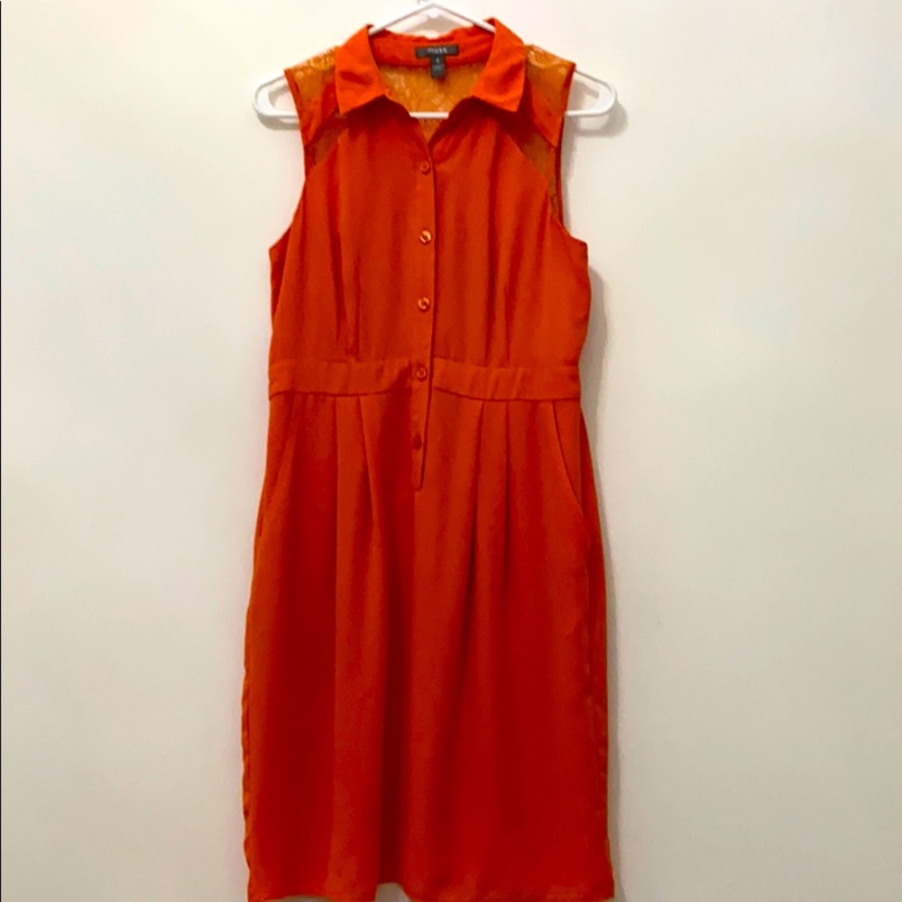 Orange Muse Dress